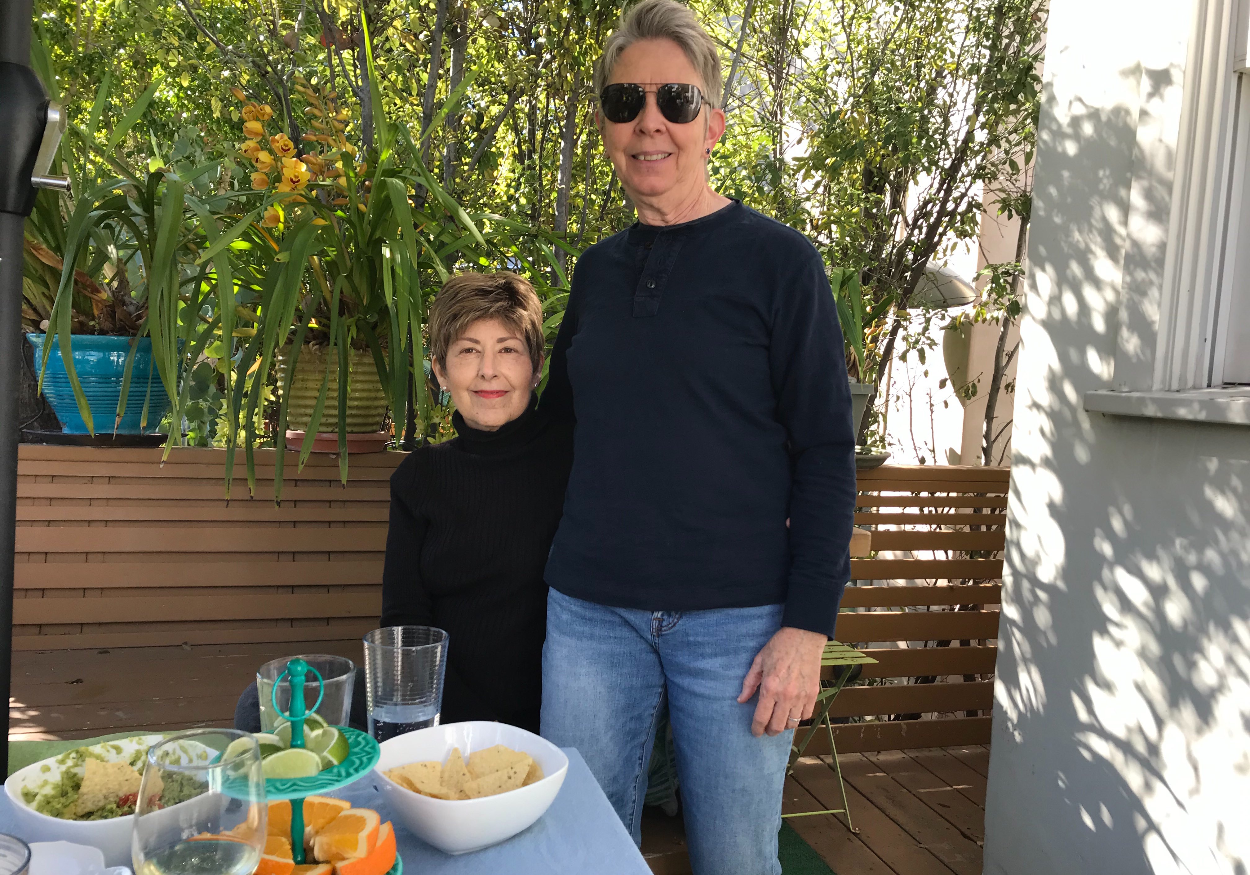 The last time we saw Lisa was February when we rented a cottage on the Venice Canals. She and Pat came for lunch and it was a beautiful sunny day. We had such fun and as always it was a pleasure to see them both. Lisa will be missed.
Much love from us.
Richard & Jim