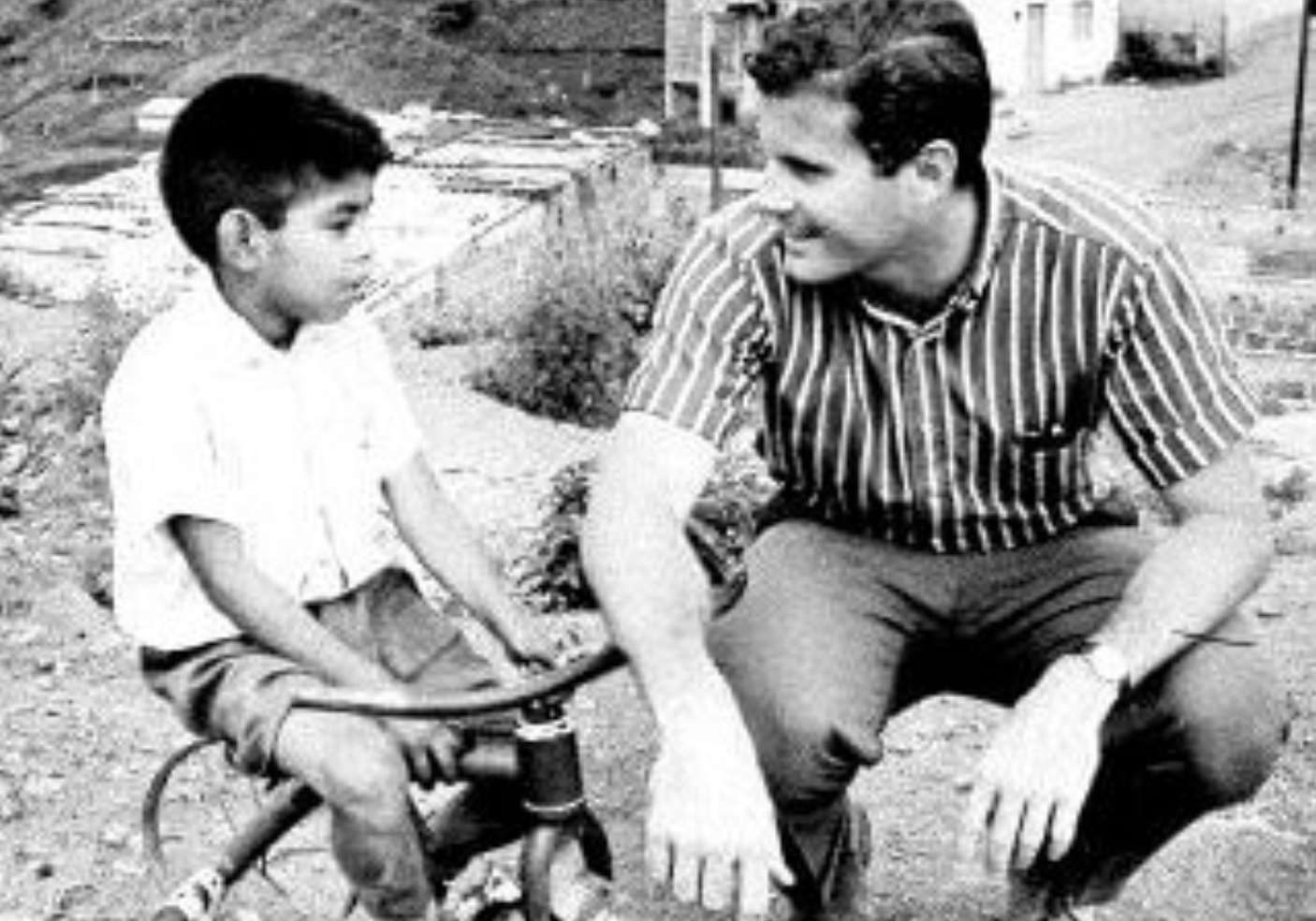 Joe in Venezuela during his Acción days.