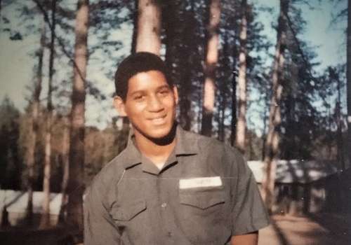 Young Alvin at JobCorps Utah. 