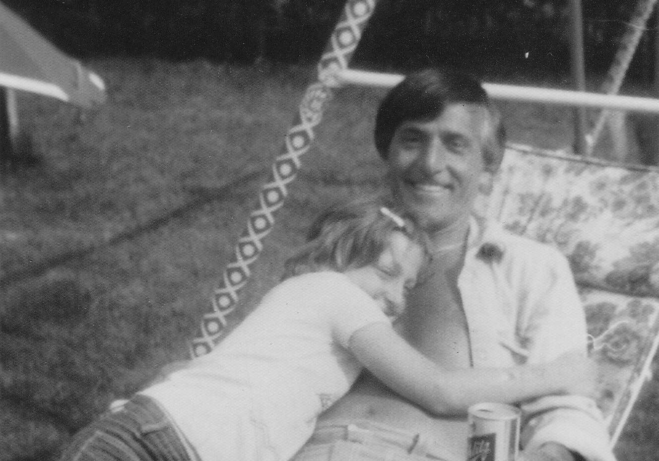 Julie and dad.