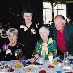 The 4 Jakes together. This was the breakfast for the twins 70th birthday celebration