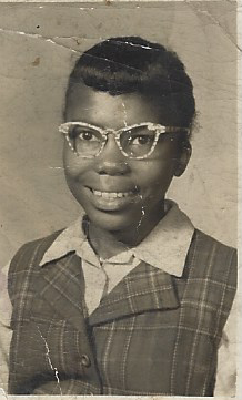 Moms elementary school picture...I'm guessing 6th grade.