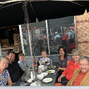 Mimi's birthday dinner, September 2020