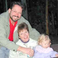 Camping with Don and Mary Ann. (We had a lot of fun with them until Maddie decided to cry from 10 pm to 330am. We were so worried that we were keeping them up in their camper that we packed up and left at 4am. They never complained but we know Maddie kept them up! --Michael Parrot, Don's brother