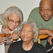 Mom's 90th birthday celebration with Cheryl and Lawee