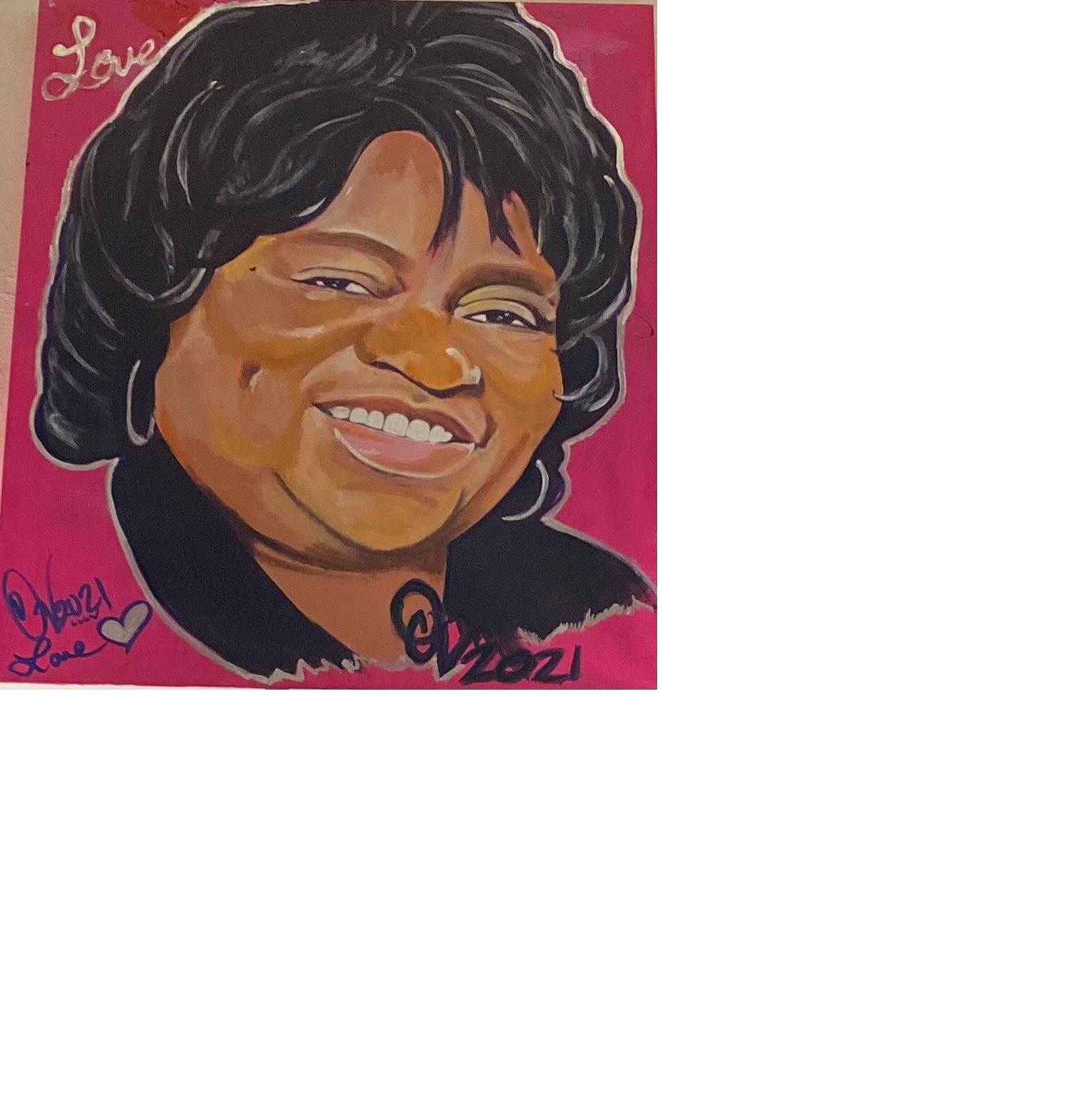 Portrait of my sister, by Oschino 