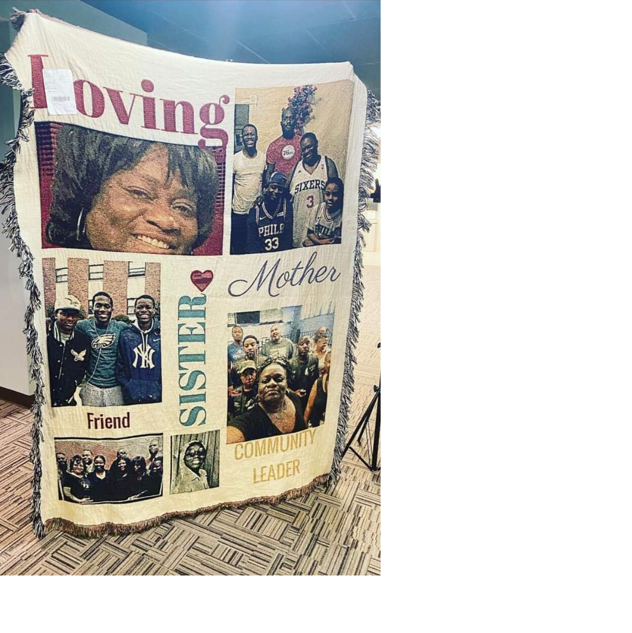 Memorial blanket