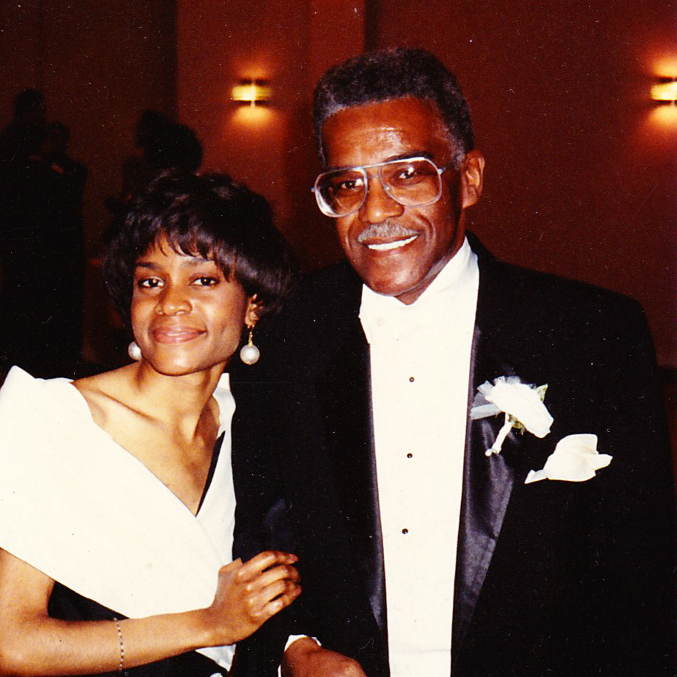 Walter with his daughter Kelli.