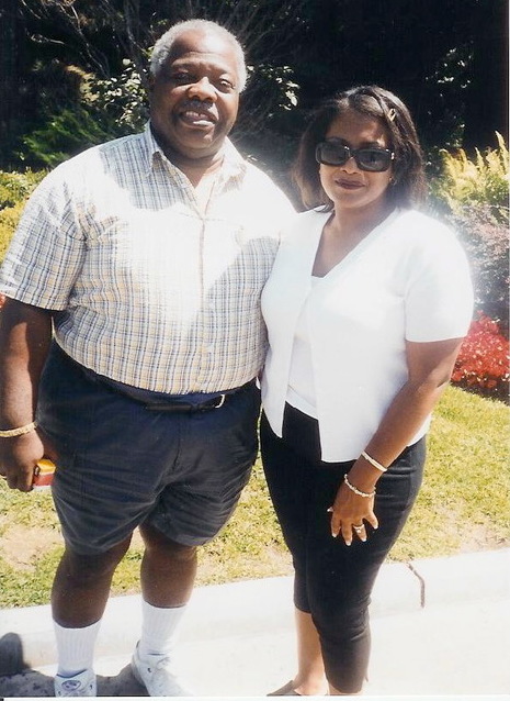 Antonia March with her father in-law