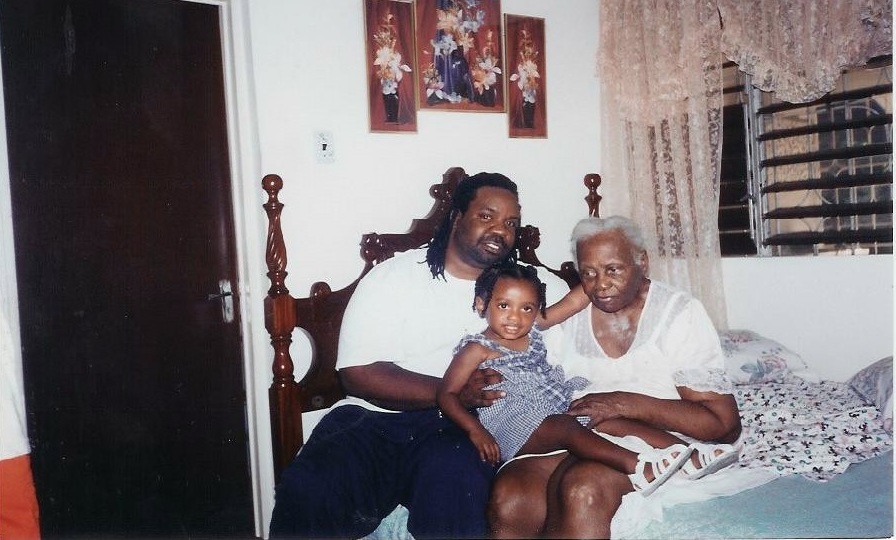 My father's mother, Hildred. I know they are happy to see each other again.