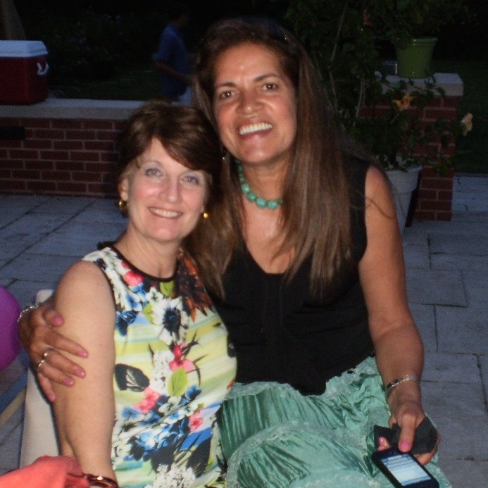 We met in second grade and had a very tight circle of girl friends. We all went together to The Y for swim, gymnastics, roller skating, Aphrodite...... Eventually we were Madison Park across the street neighbors where we played tackle football and Piggy with the boys. 
I was pulled into the Dibble Clan (they're related to everyone). Through this relationship I was afforded the opportunity to make even more lifetime friends and create awesome experiences and memories. 
This photo is from the last time I saw Rochon at Big Gene's Memorial BBQ. We picked up right where we left off like it has always been with all of these special childhood friends and families. 
You will be missed by many. RIP my dear friend.