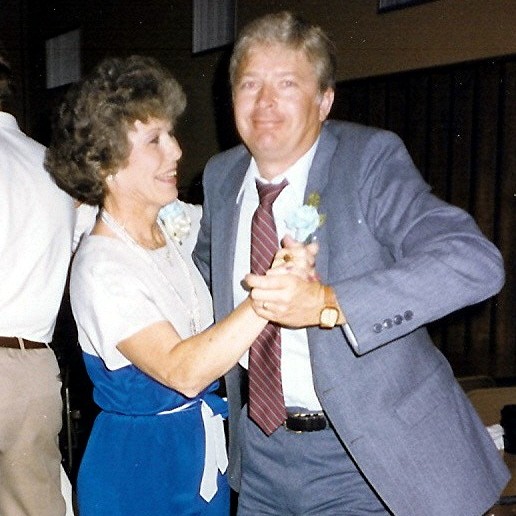 My Mom loved to dance - here with Uncle Jim