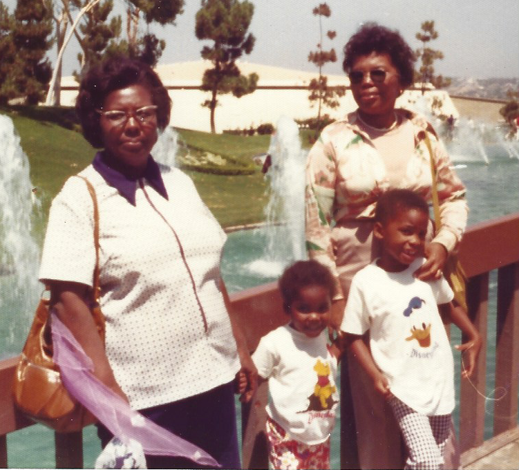 Disneyland with Grandma!...
