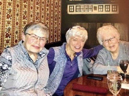 Janice, Ruth Anne, Jeanette
Taken March 25, 2018
They were in MN for Brad’s Swim Competition.
Mable Murphy’s in Fergus Falls MN