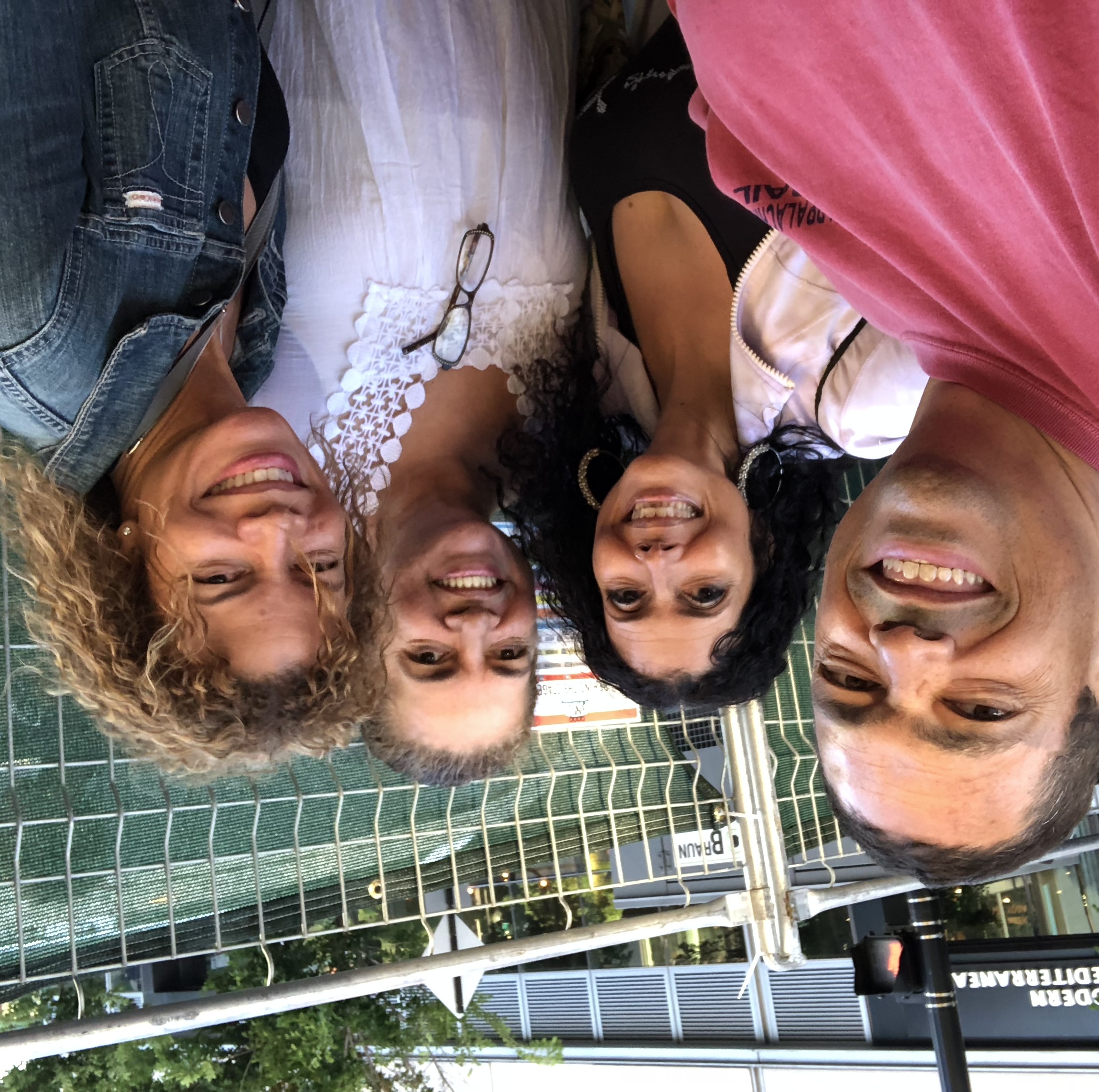53rd Street Festival listen to Alan King and Chosen Few. Rochon, Marta, Dena, and Andrew