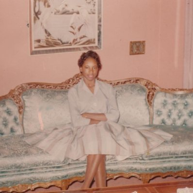 Bertha Mae Edwards exudes elegance.