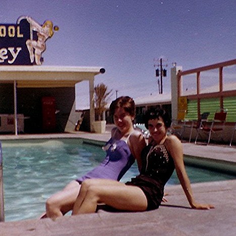 Mom & Jay in Las Vegas.