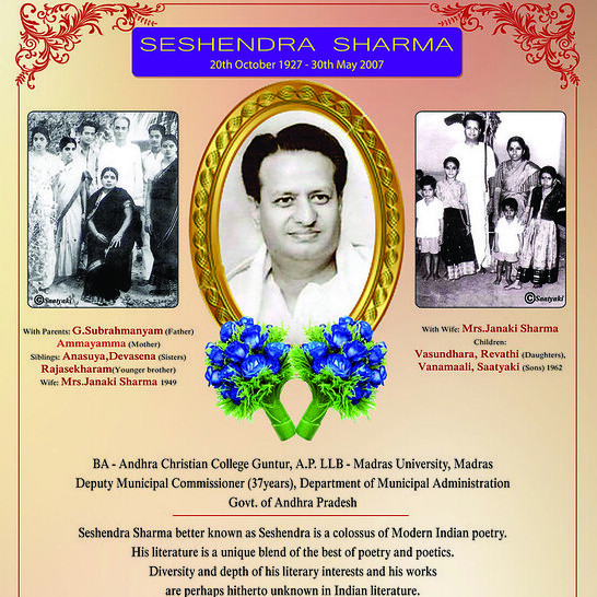 Seshendra's Profile : English 