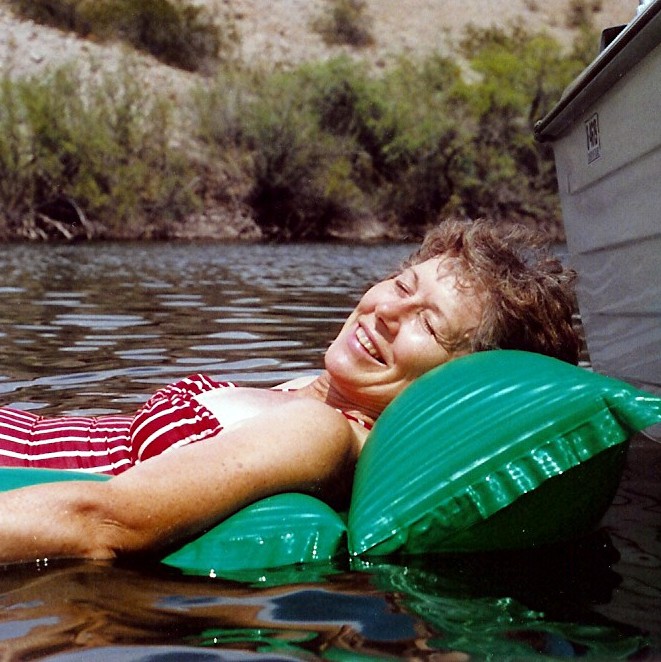 At the river