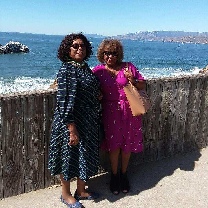From Stephine Wells: Hi. This picture is from October, 2019. We were at brunch at Cliff House. We always hung out after Church if both of us were there.