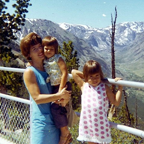 Mom and her girls.