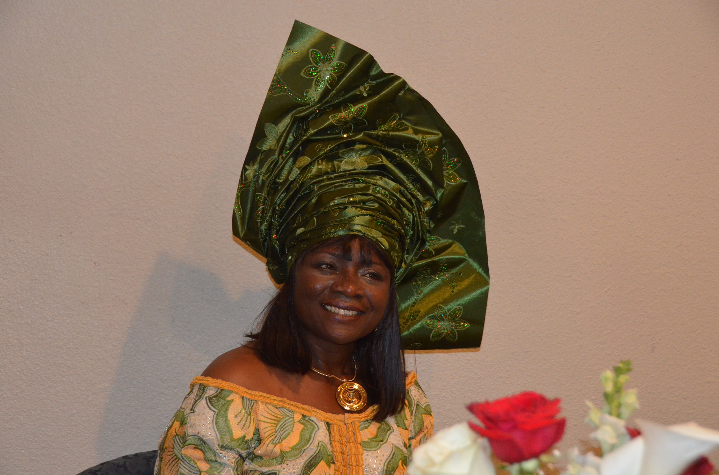 Mom at her 51st surprise birthday party.
