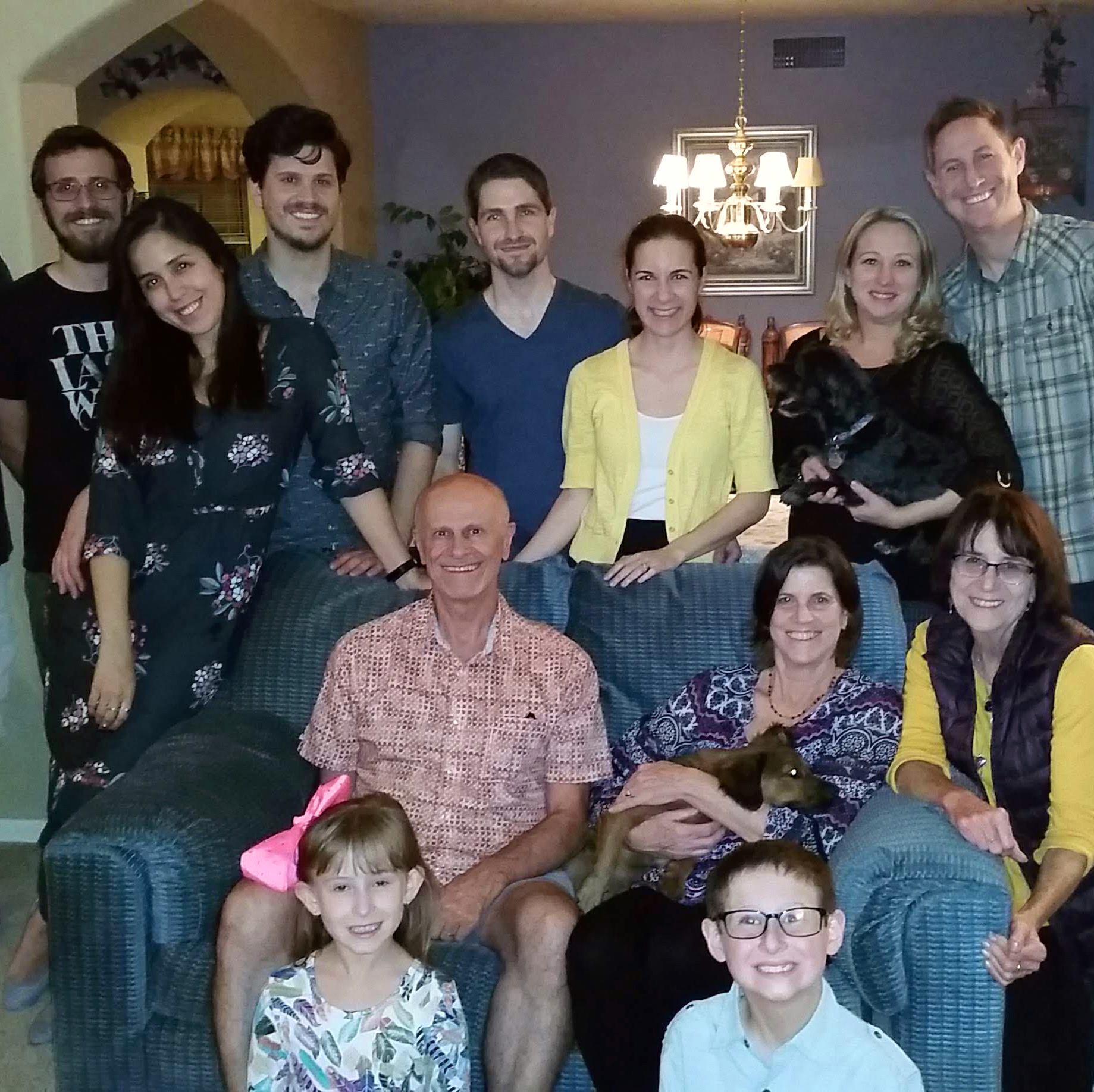 The Andress family will always cherish the memories of many Thanksgivings spent together with Amy and her beautiful family. This is a shot from 2017