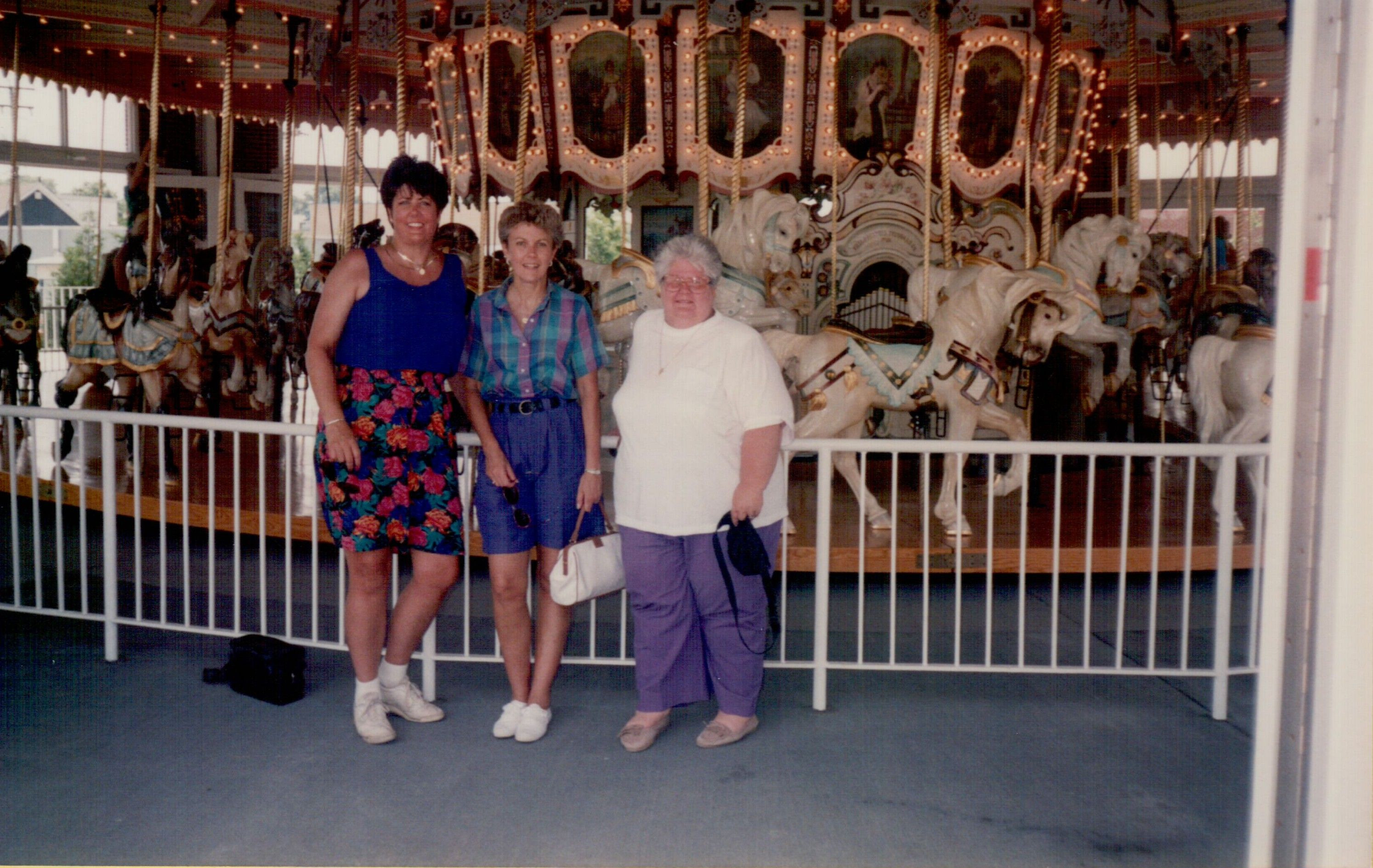 Penny was always the larger than life figure, who was the best friend of my mother, from Germany. There were MANY stories, and photos, and letters, and phone calls.... she was breeze into town now and then with the force of a hurricane and wrap you in a warm hug like you were her long lost friend. She was warm and caring, and there for you when you needed her most. In my mother's last days she flew into town within hours to hold her hand and say things that needed to me said and hold me and my Uncle. Penny was a force to be reckoned with no matter how badly her knees or whatnot hurt. She will be remembered for the size of her heart and her smile! I hope my Mom welcomed you with open arms and you two are creating havoc :)