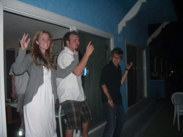 Thanksgiving 2009 in Hermosa Beach dancing to "Fireflies" by Owl City.