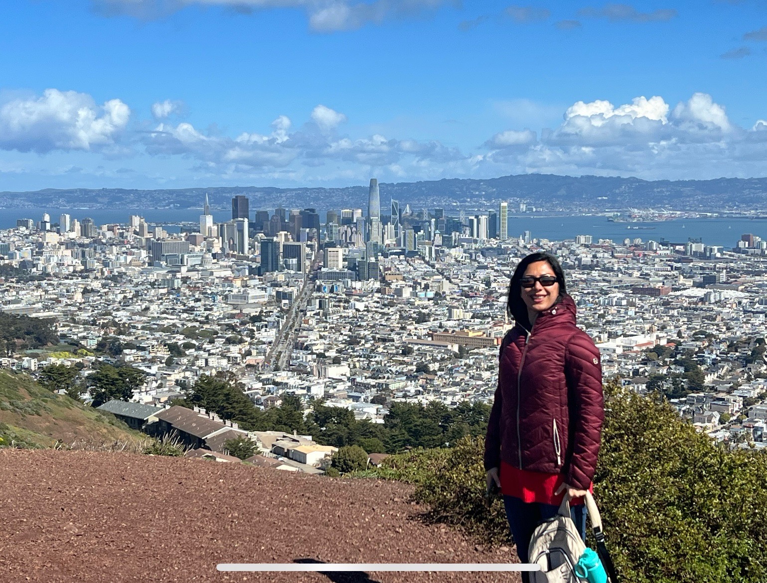 Mahsa at 49 Miles Drive SF Walk at Twin Peaks - You will be remembered forever in our heart, your charming smile and positive energy would remain with us. Hope you rest in peace, Mahsa azizam.