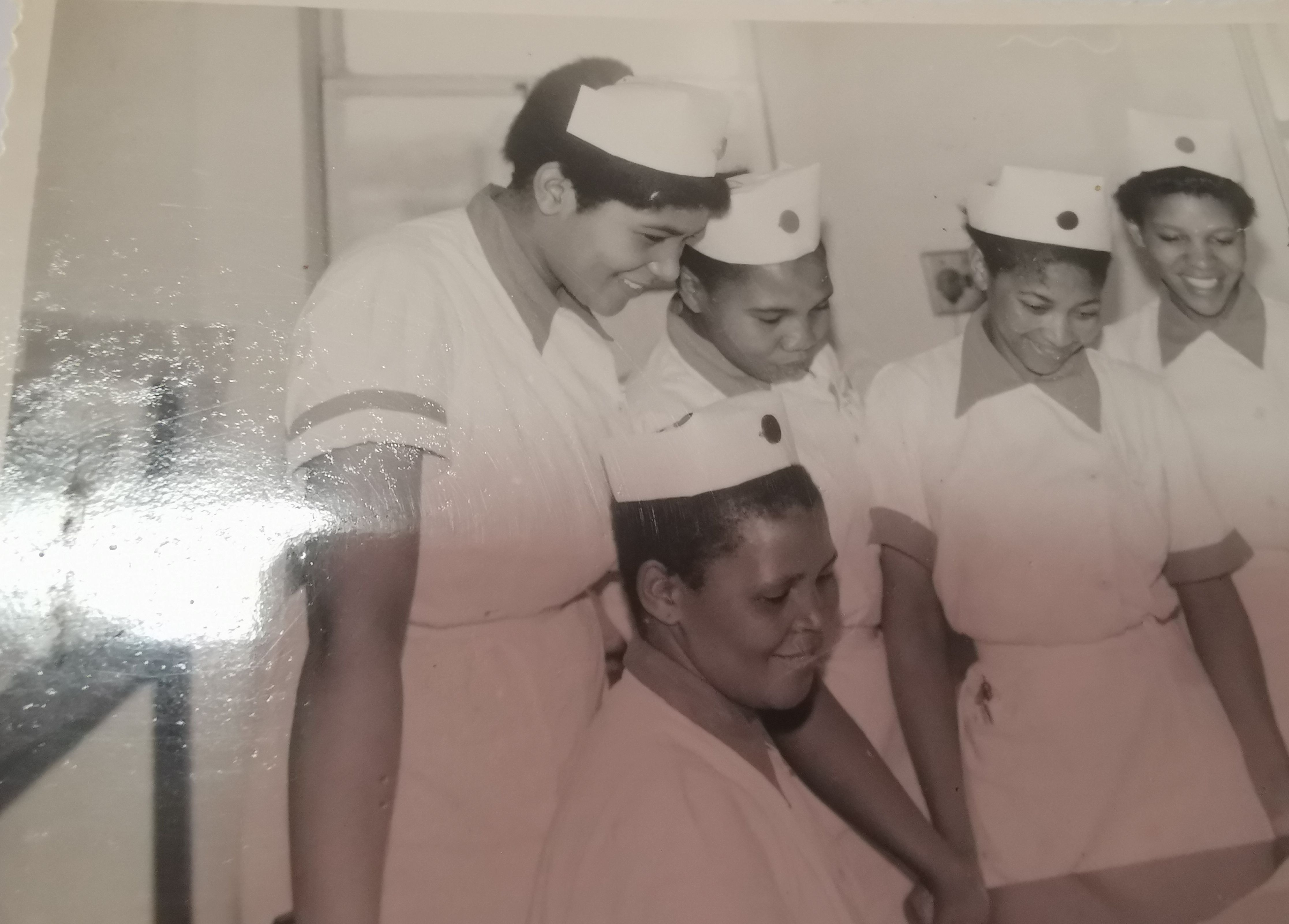 Gogo at nursing college.