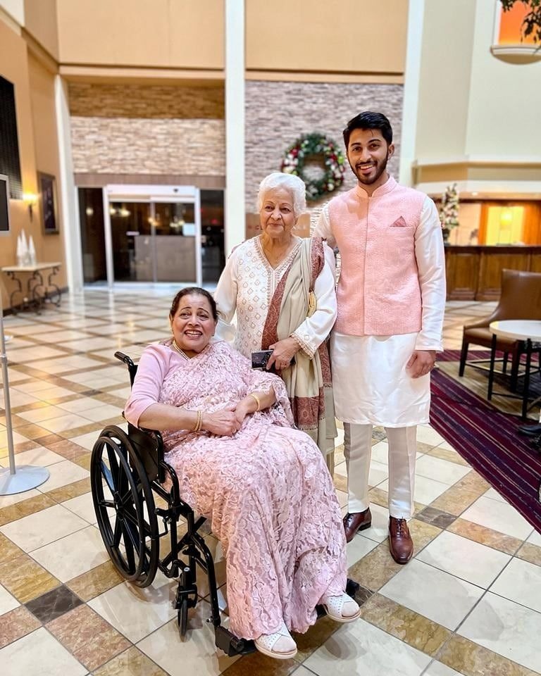 All dressed up for Faiz and Zainub’s engagement!