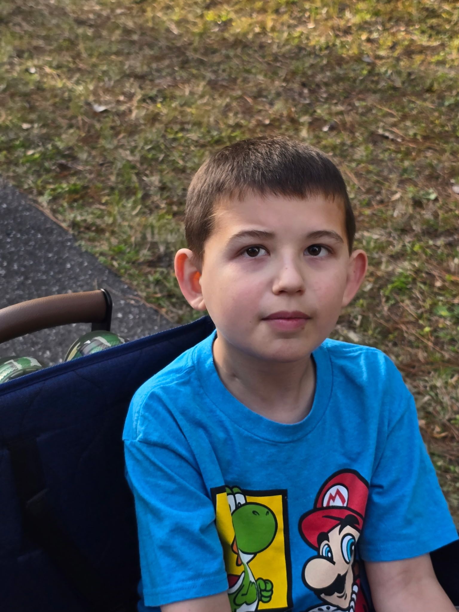 I miss my brown-eyed little man