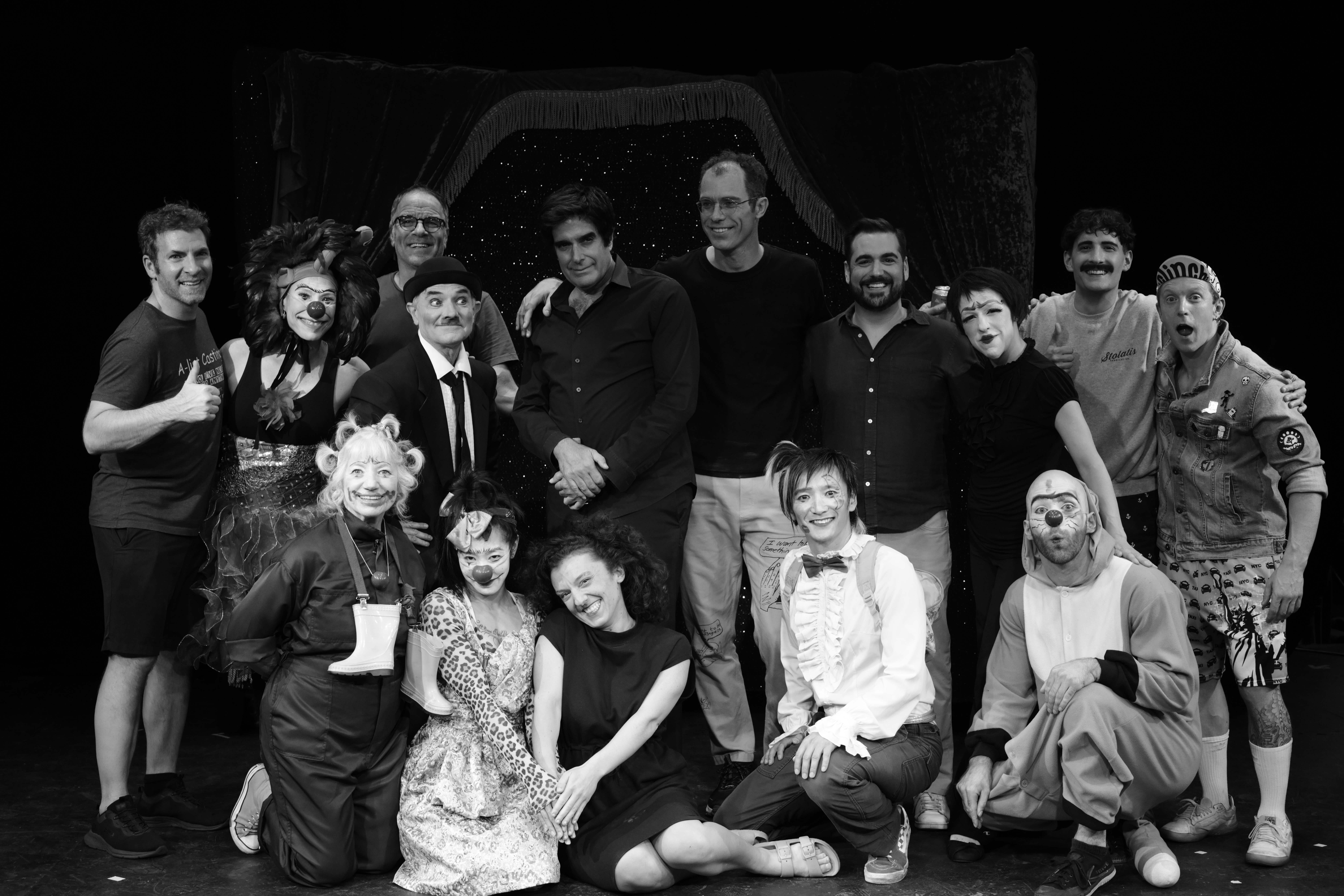 1230 Clowns Family Portrait with special guest David Copperfield, 2023