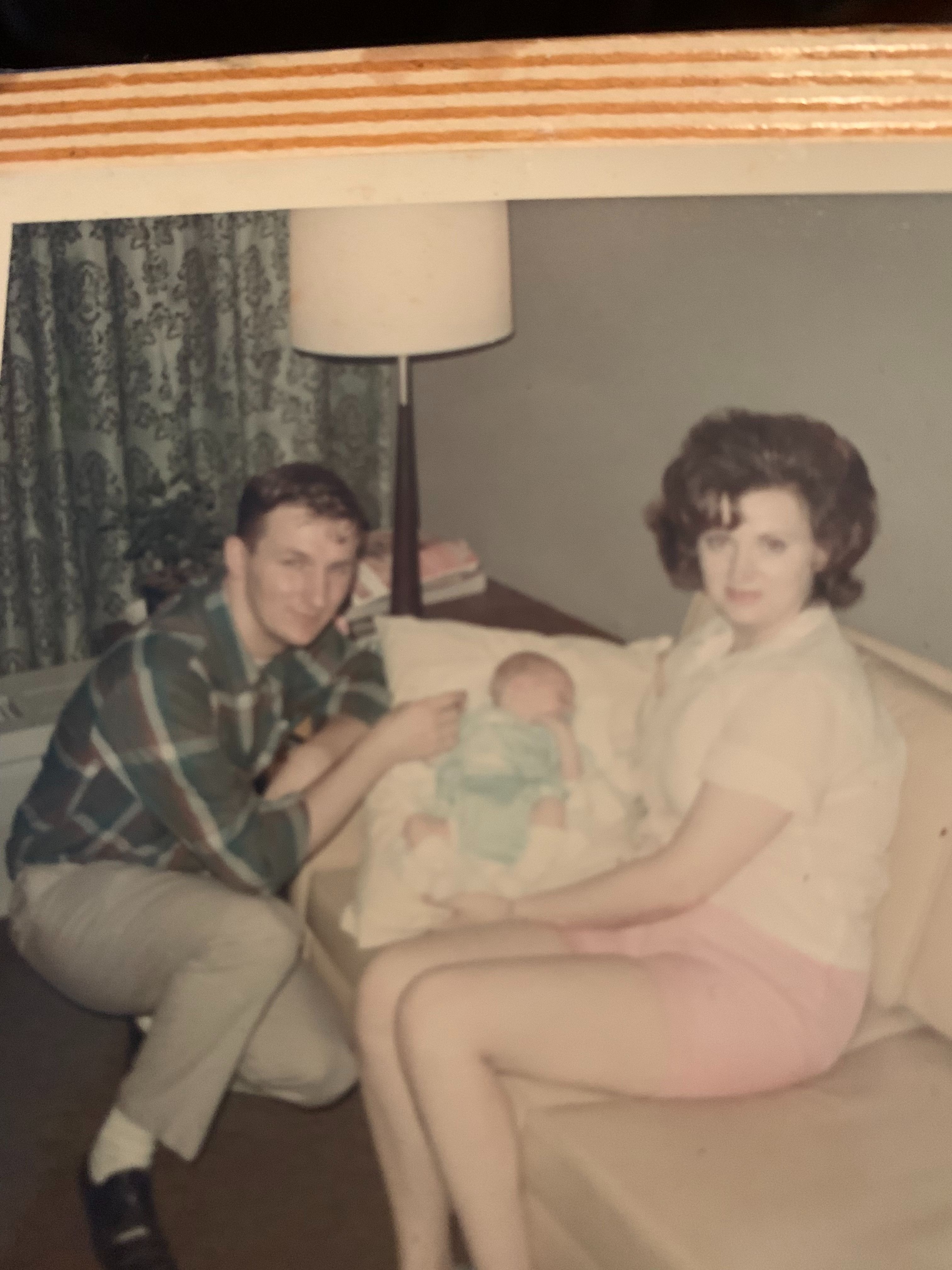 Bruce, baby Bruce Mitchell and Joyce