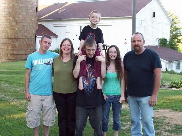 Scofield Family in Wisconsin, 2008.