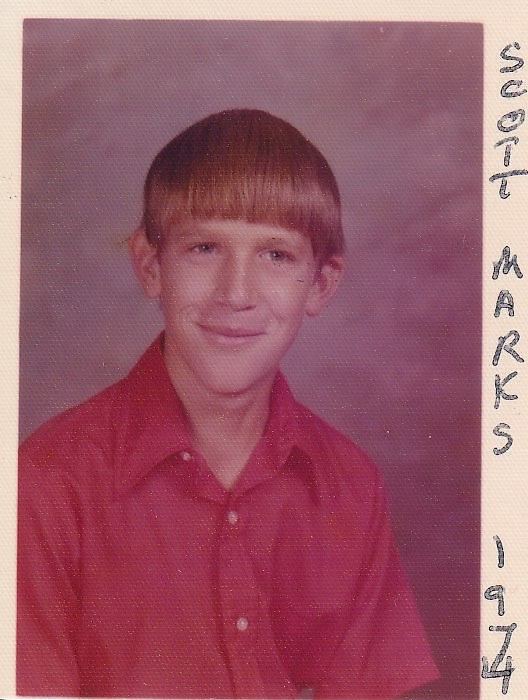 1974 Scott as a 13 year old boy
