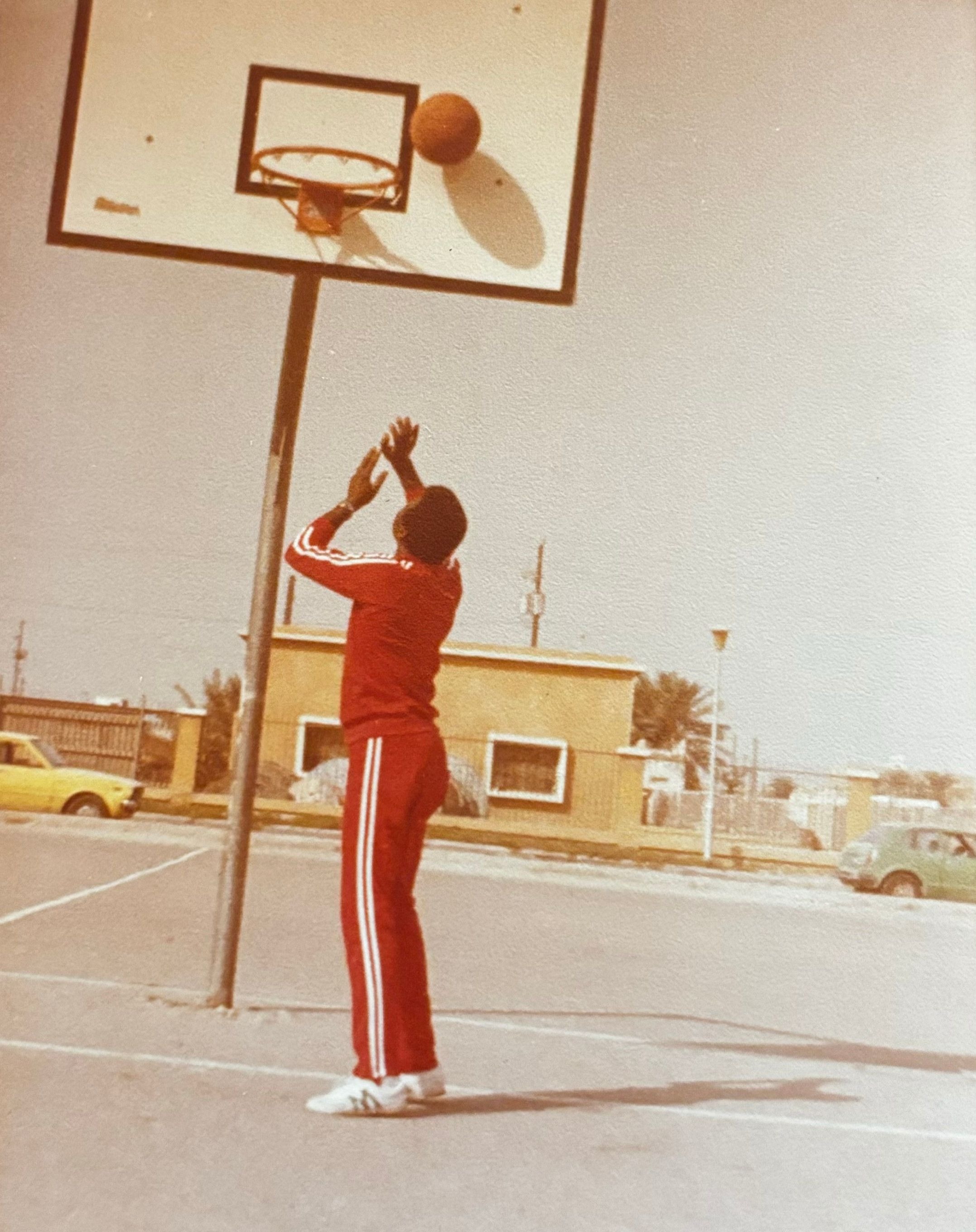 Shooting Hoops in Saudi Arabia