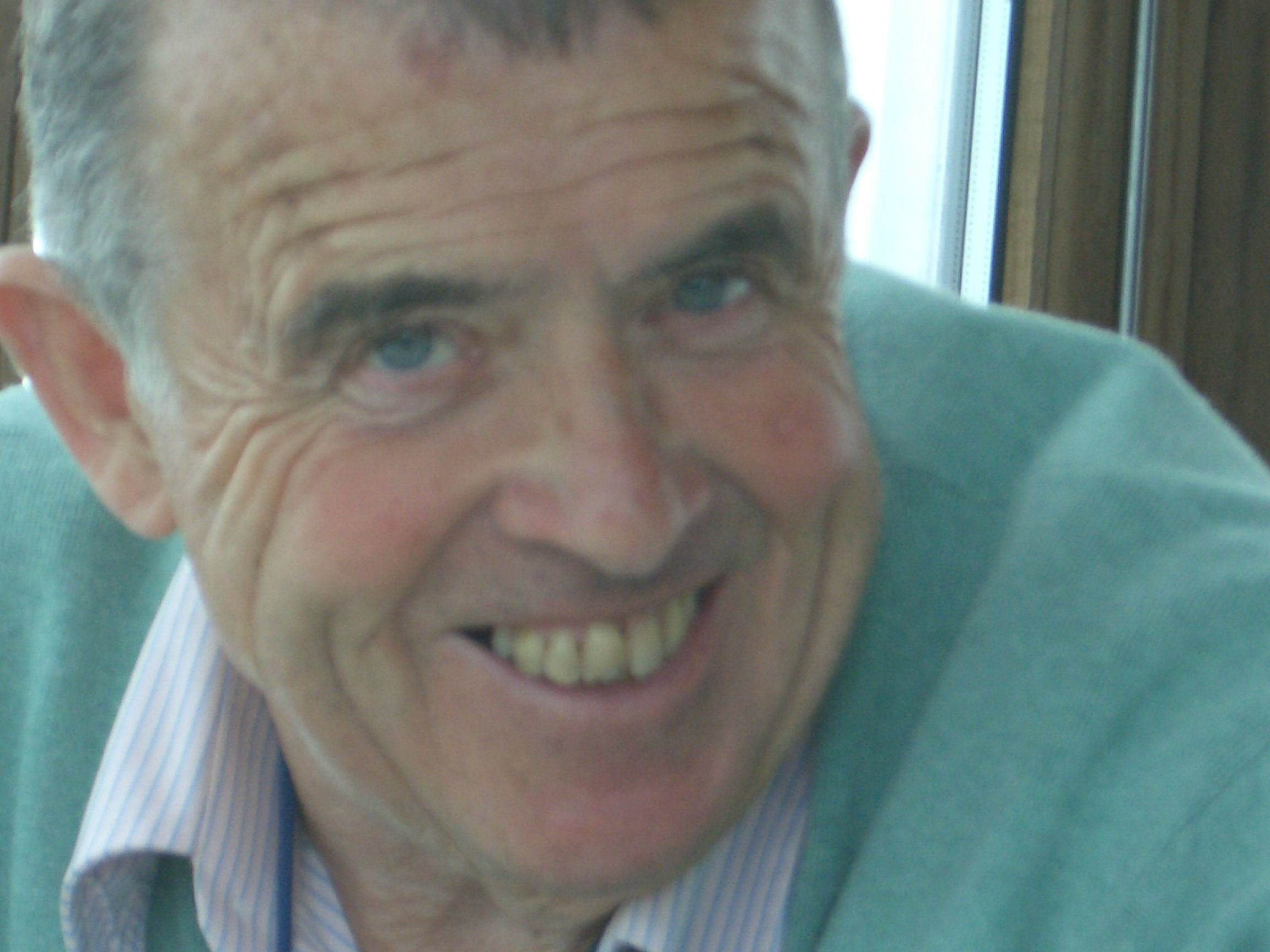 Jean's favourite photo of Mike.