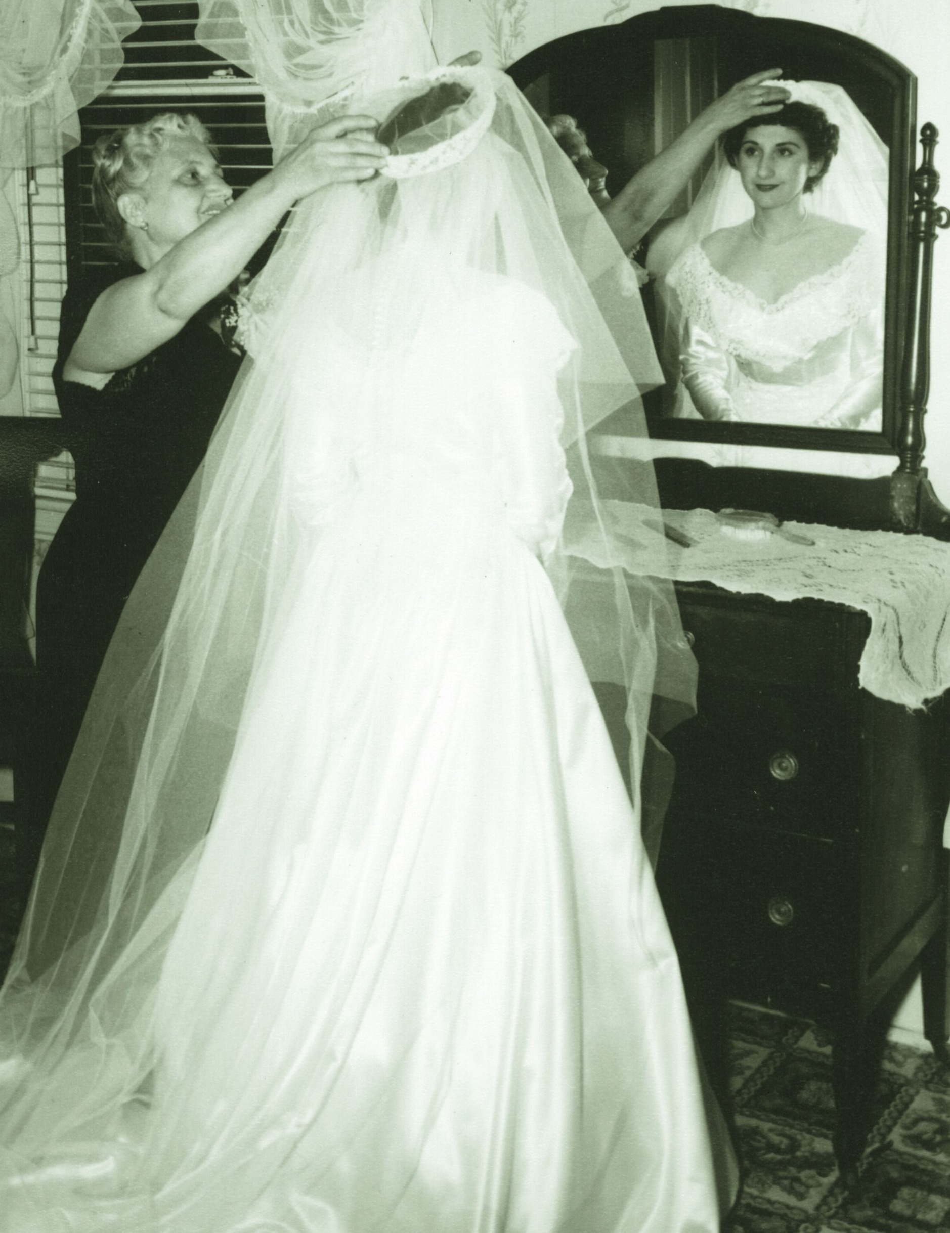 Lydia and Lidia, Mother of the Bride.