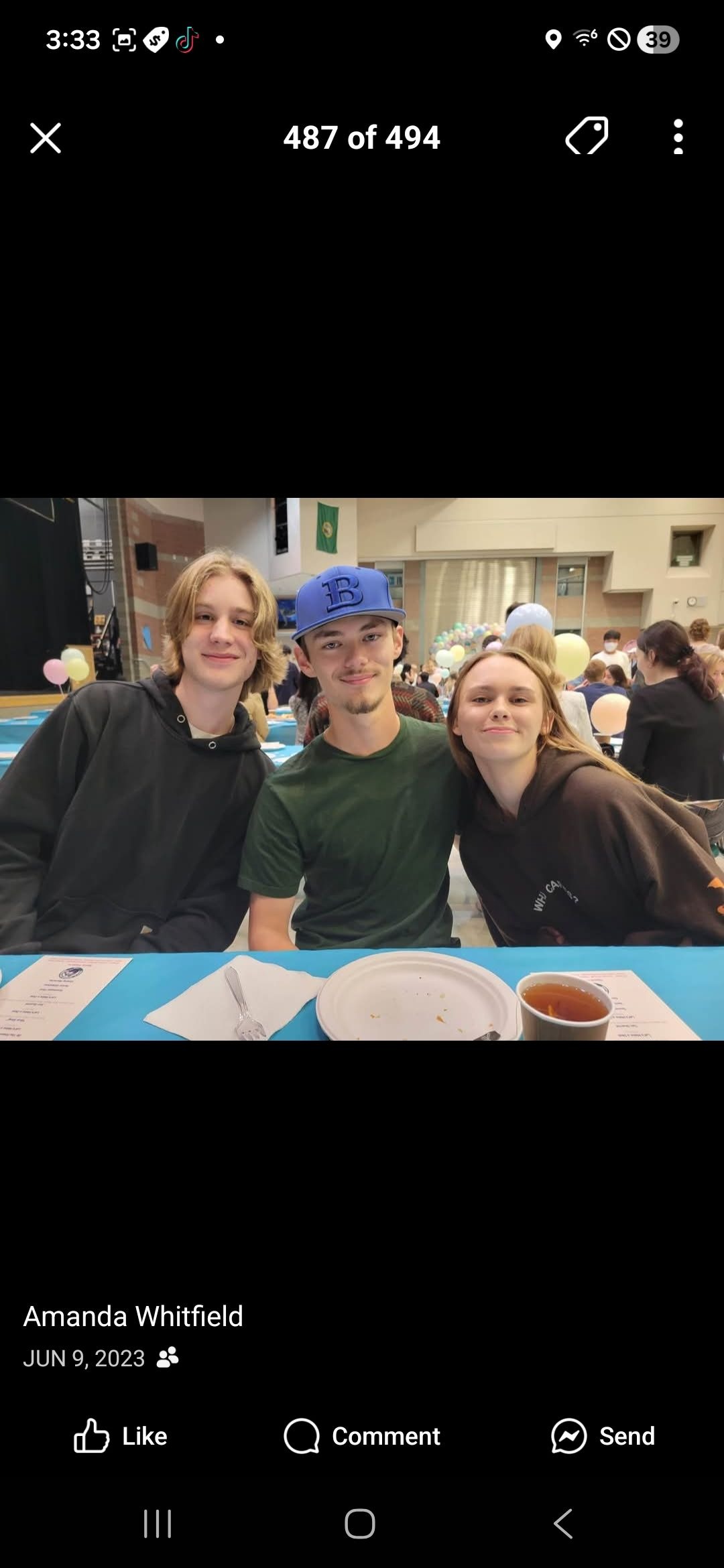 Senior Tea he was so happy when he won the air fryer :)