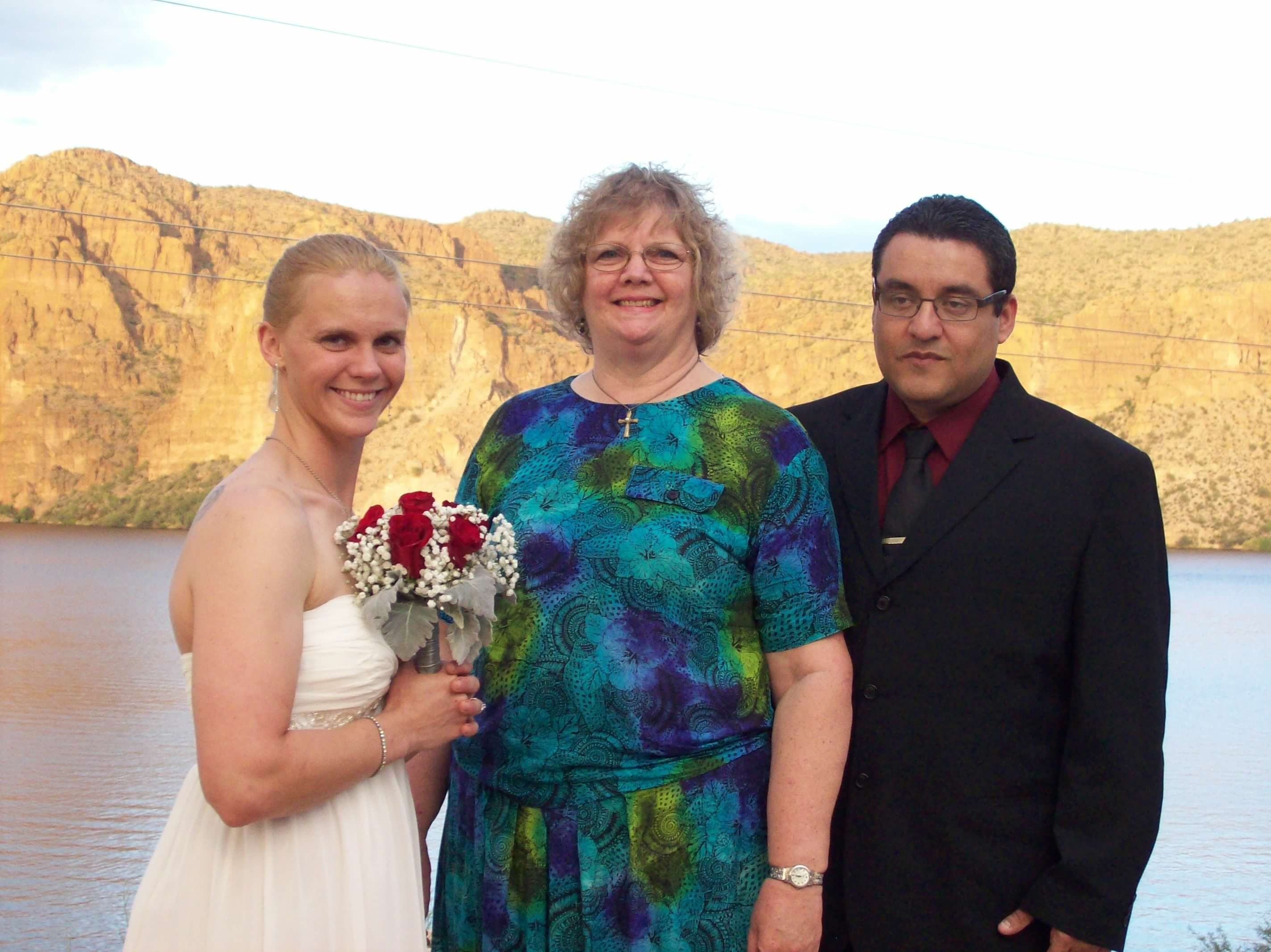 Mom prioritized family functions and traveled to celebrate special occasions, like my wedding to Jose.
