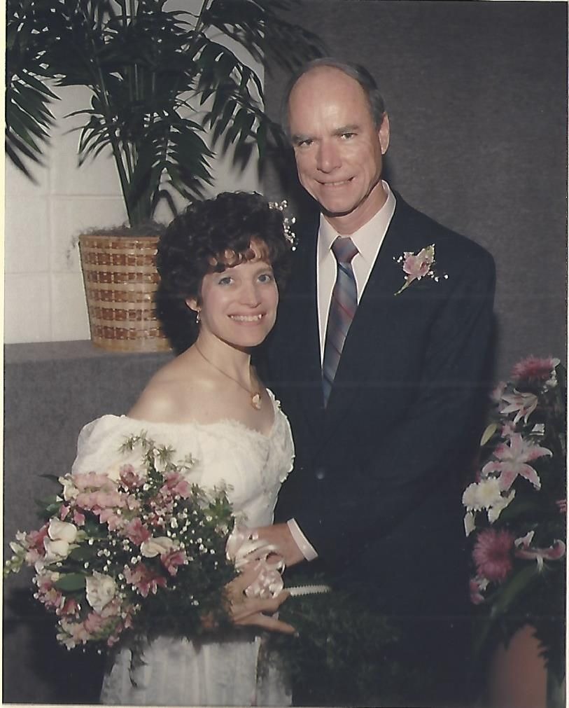 Bernie & Sandra's Wedding at the Palm Room in 1988.