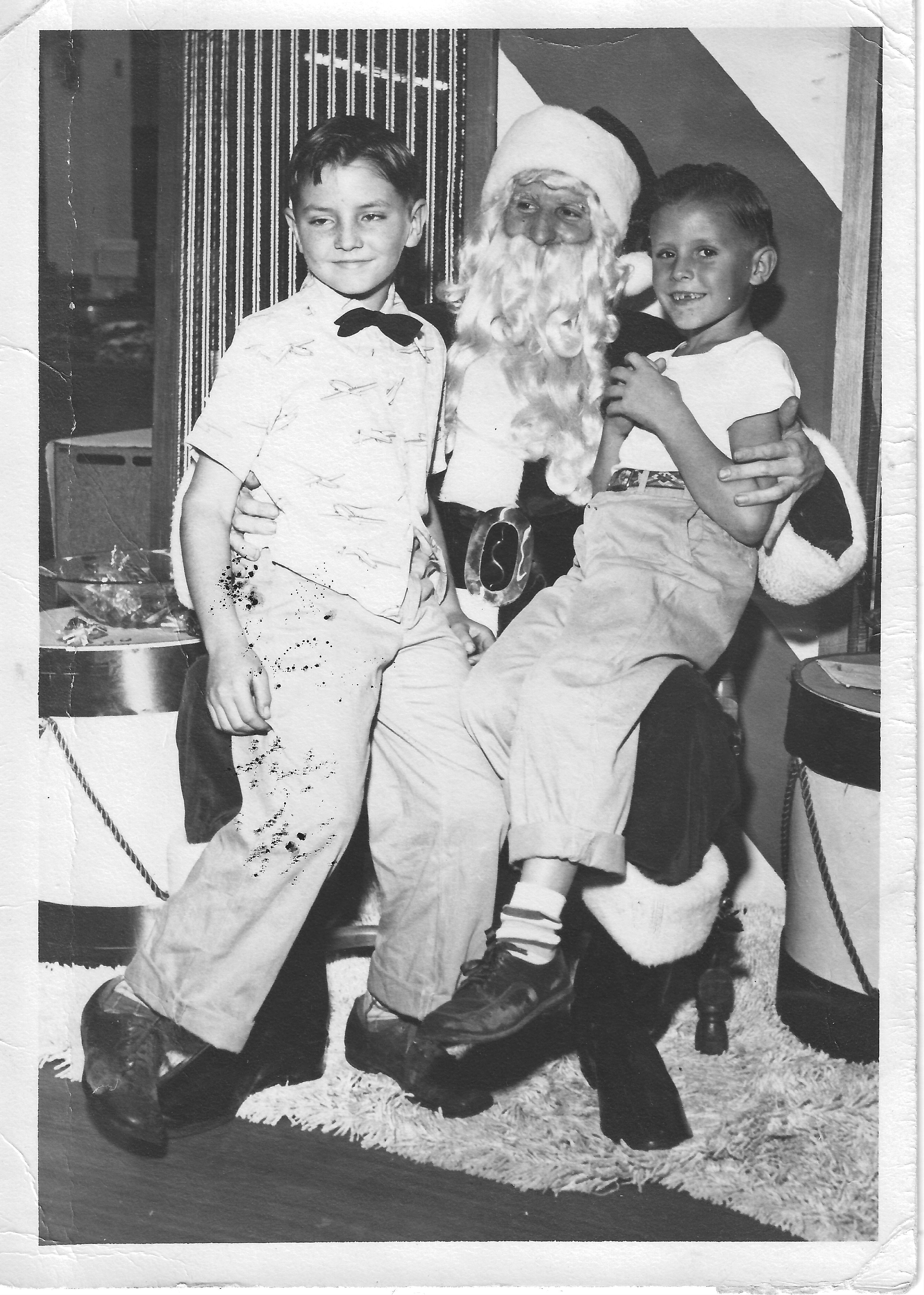 Santa Billy and Fred, Sanford Florida.