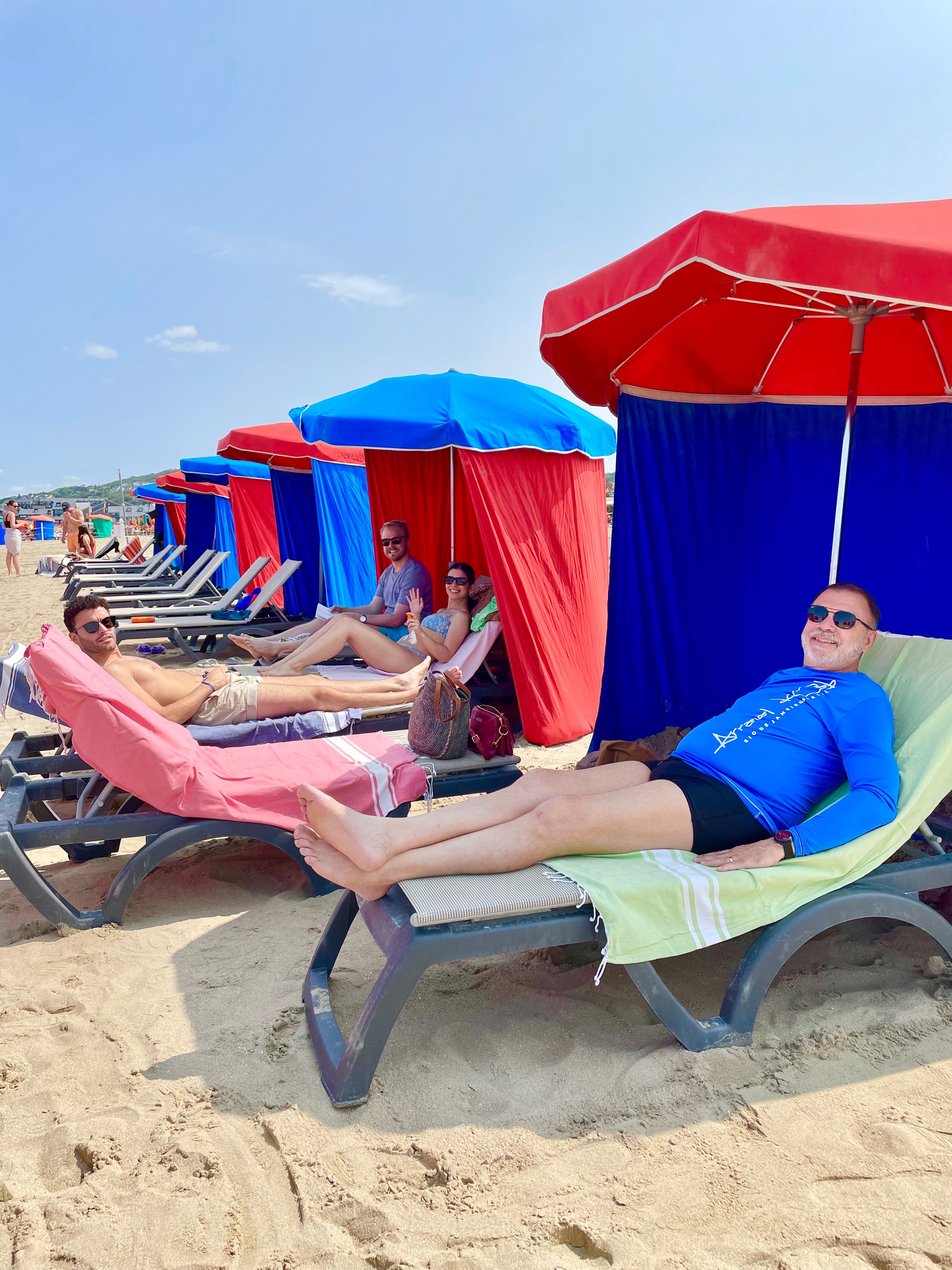 Beach day with the family in Deauville/France.2023