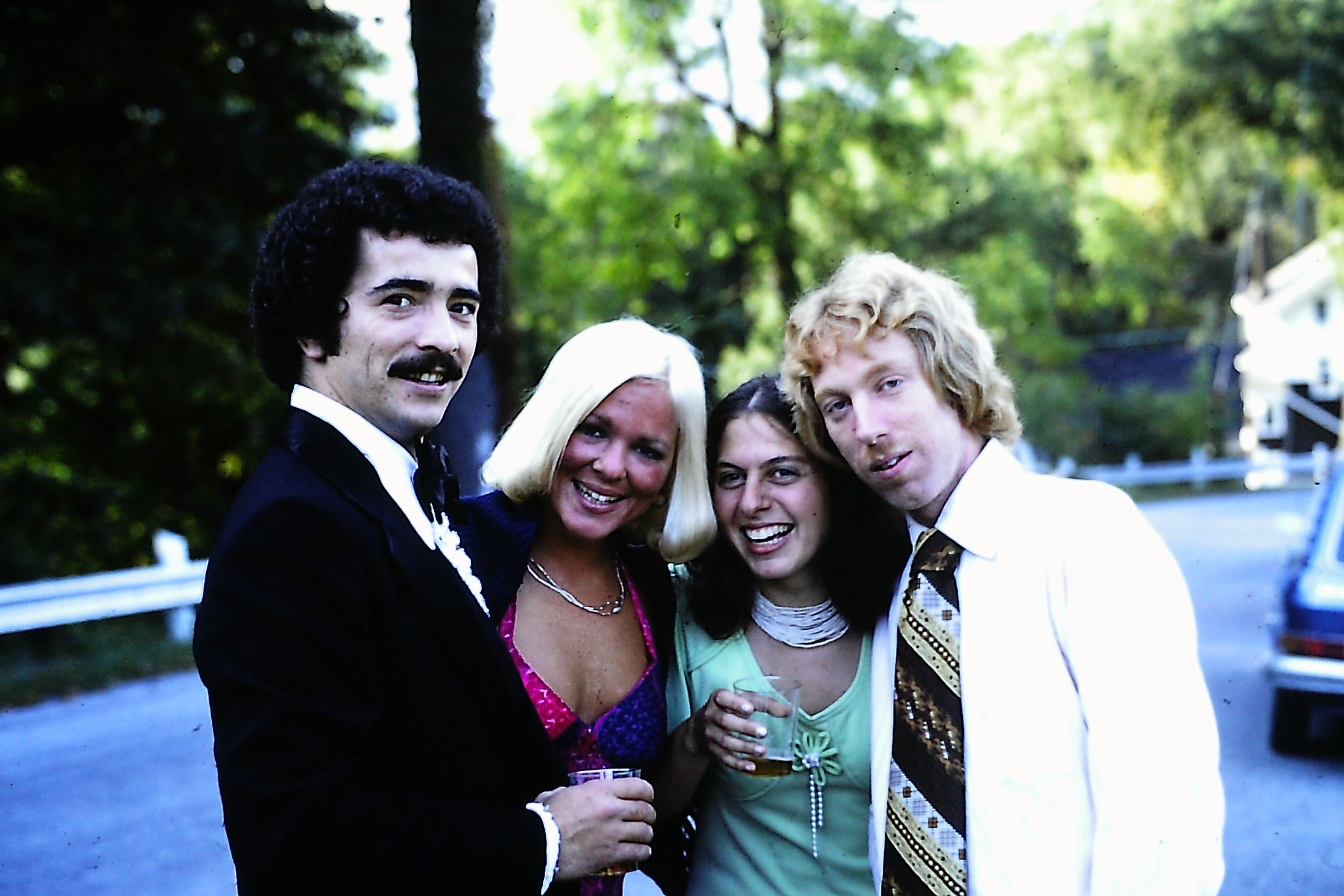 Franco, Judy, Joannie & Peter at Andre Wedding