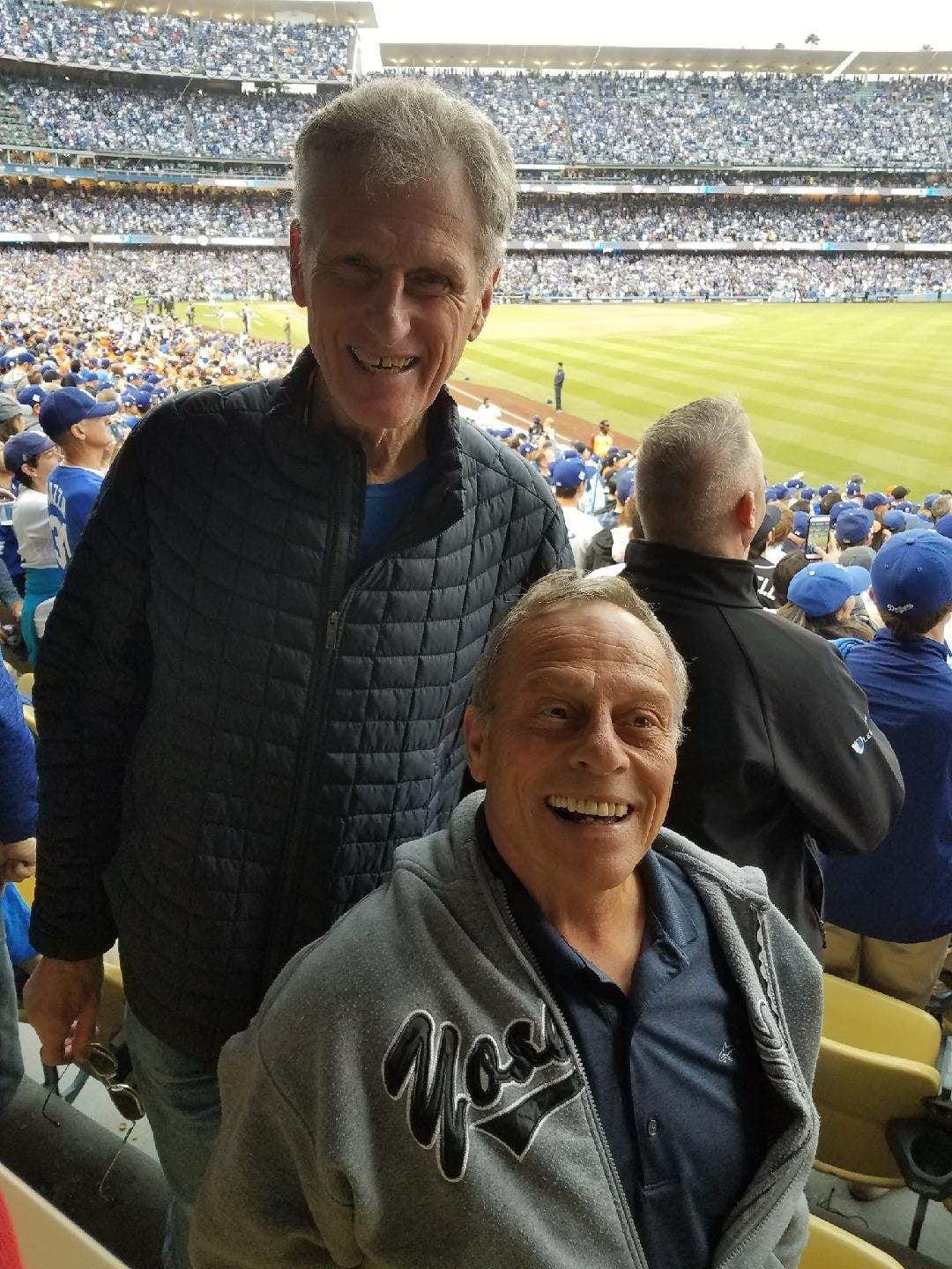 Terry and his best friend Mel.