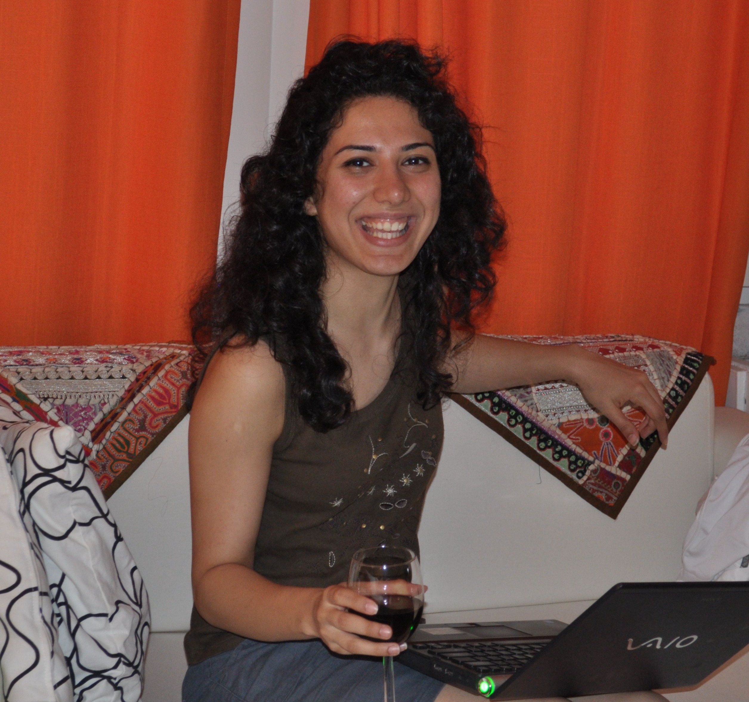 First few days in the US, at our apartment in Chevy Chase, MD. August 2011.