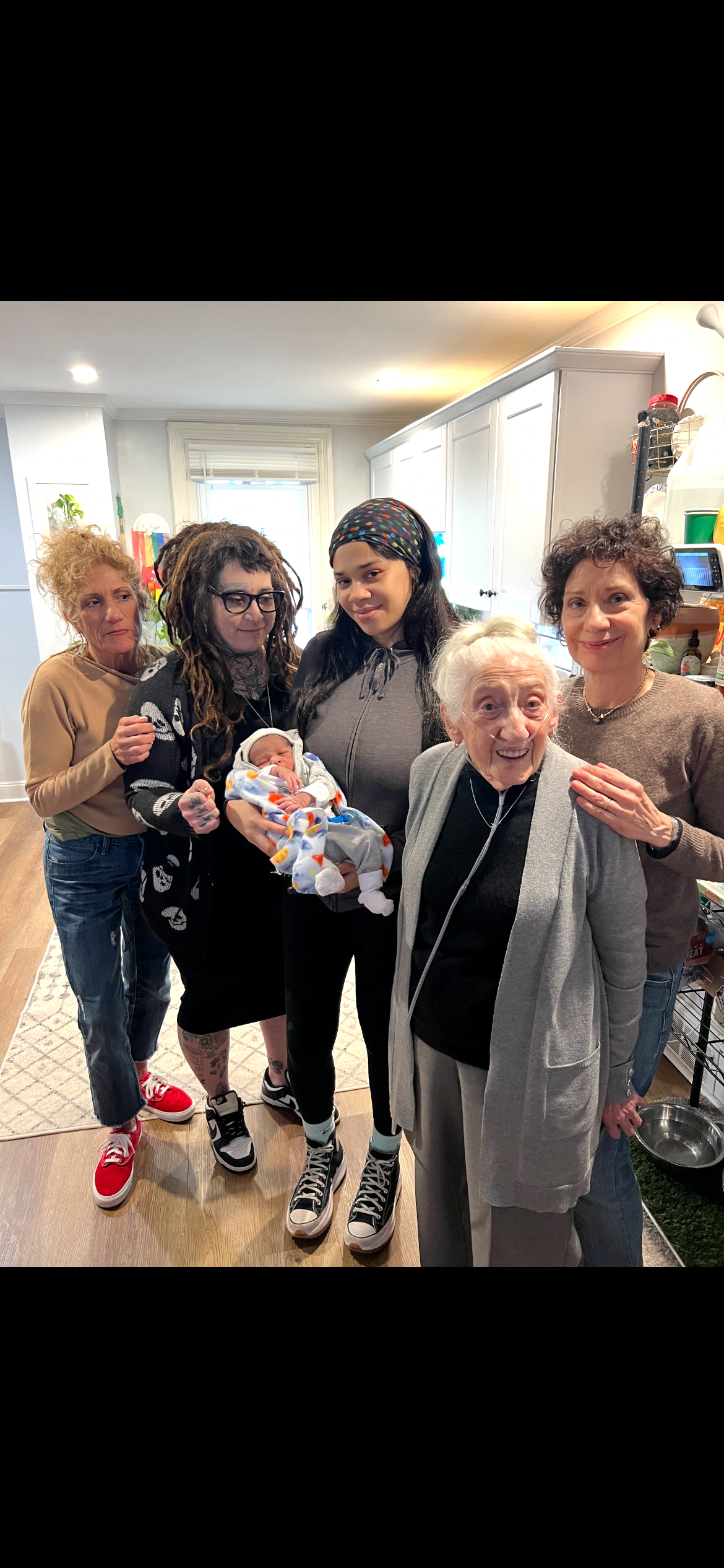 Easter 2024,
 5 Generations—1 picture. 