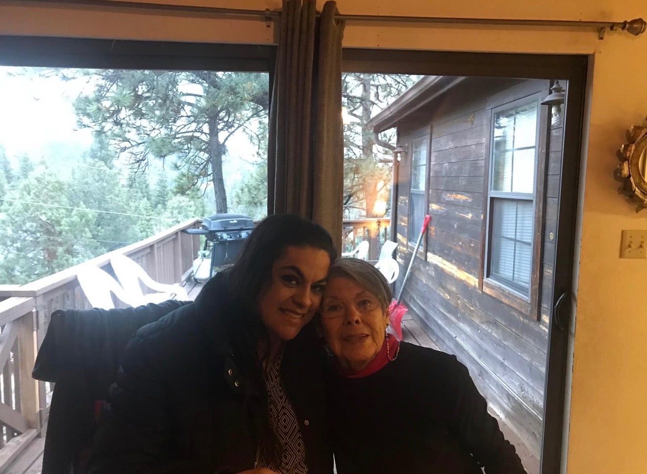 Celebrating Christmas with the family in Ruidoso, NM.